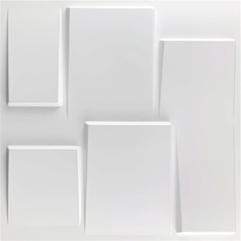 30x30 cm Non-Adhesive 3D Wall Panel Decor - Waterproof Stone Brick Tile for Home Renovation and Living Room Use