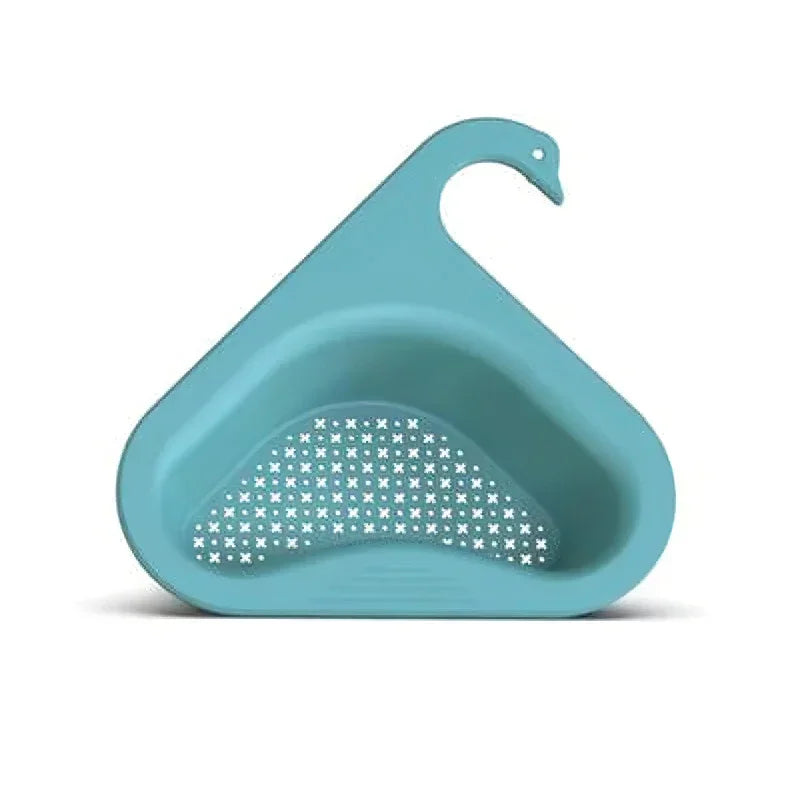Kitchen Triangular Sink Strainer Basket Multi-Functional Corner Sink Stopper Vegetable Fruit Drainer Rack for Kitchen Gadgets