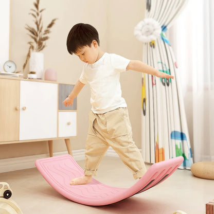 Curved Wobble Seesaw for Kids Balance Seesaw Balance Seesaw Outdoor Toys Drop-Shippping