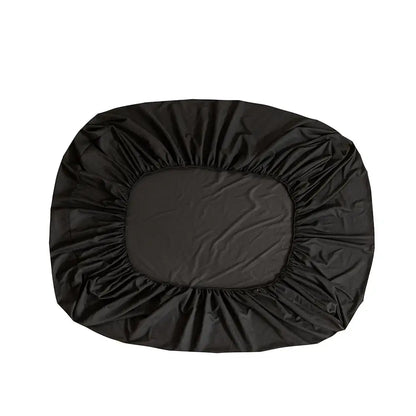 Black Fitted Bed Sheet Set - Available in Single, Queen, and King Sizes (Pillowcase Not Included)