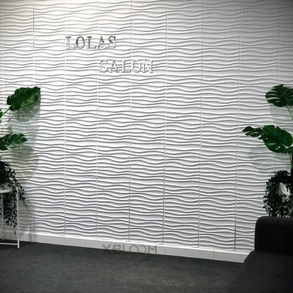 30x30 cm Non-Adhesive 3D Wall Panel Decor - Waterproof Stone Brick Tile for Home Renovation and Living Room Use