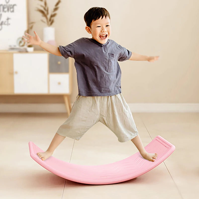 Curved Wobble Seesaw for Kids Balance Seesaw Balance Seesaw Outdoor Toys Drop-Shippping