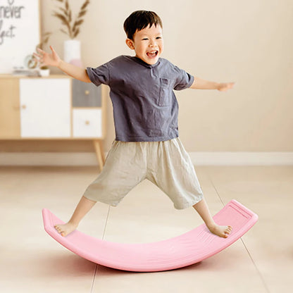 Curved Wobble Seesaw for Kids Balance Seesaw Balance Seesaw Outdoor Toys Drop-Shippping