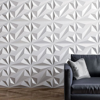 30x30 cm Non-Adhesive 3D Wall Panel Decor - Waterproof Stone Brick Tile for Home Renovation and Living Room Use
