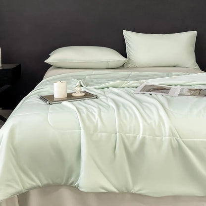 Premium Cooling Blanket - Lightweight Dual-Sided Comforter with Arc-Chill Cold Technology, Washable Summer Quilt