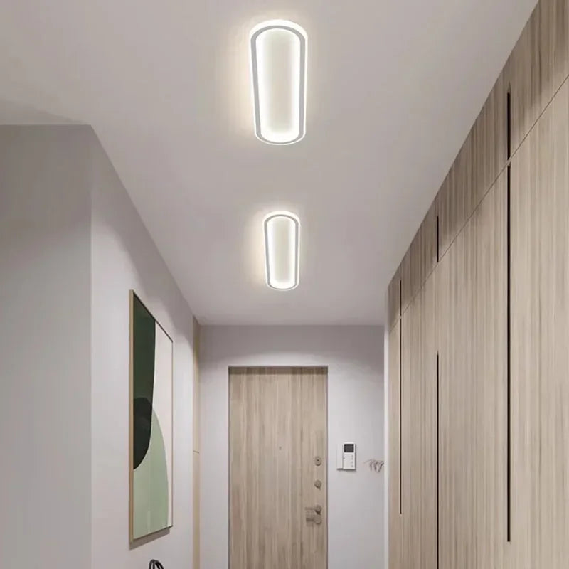 Modern LED Ceiling Lamp for Living Dining Room Bathroom Bedroom Aisle Corridor Chandelier Home Decor Lighting Fixture Luster