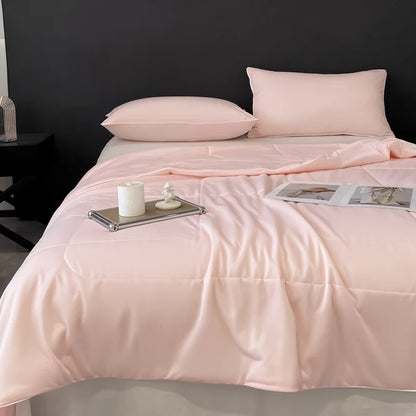 Premium Cooling Blanket - Lightweight Dual-Sided Comforter with Arc-Chill Cold Technology, Washable Summer Quilt