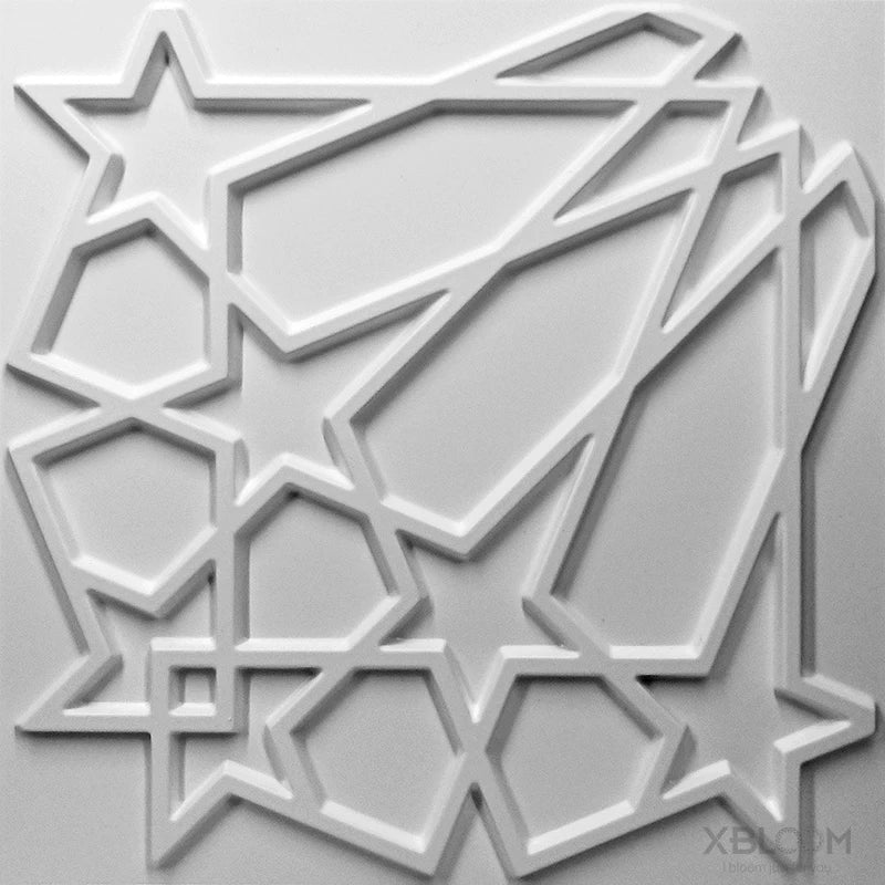 30x30 cm Non-Adhesive 3D Wall Panel Decor - Waterproof Stone Brick Tile for Home Renovation and Living Room Use