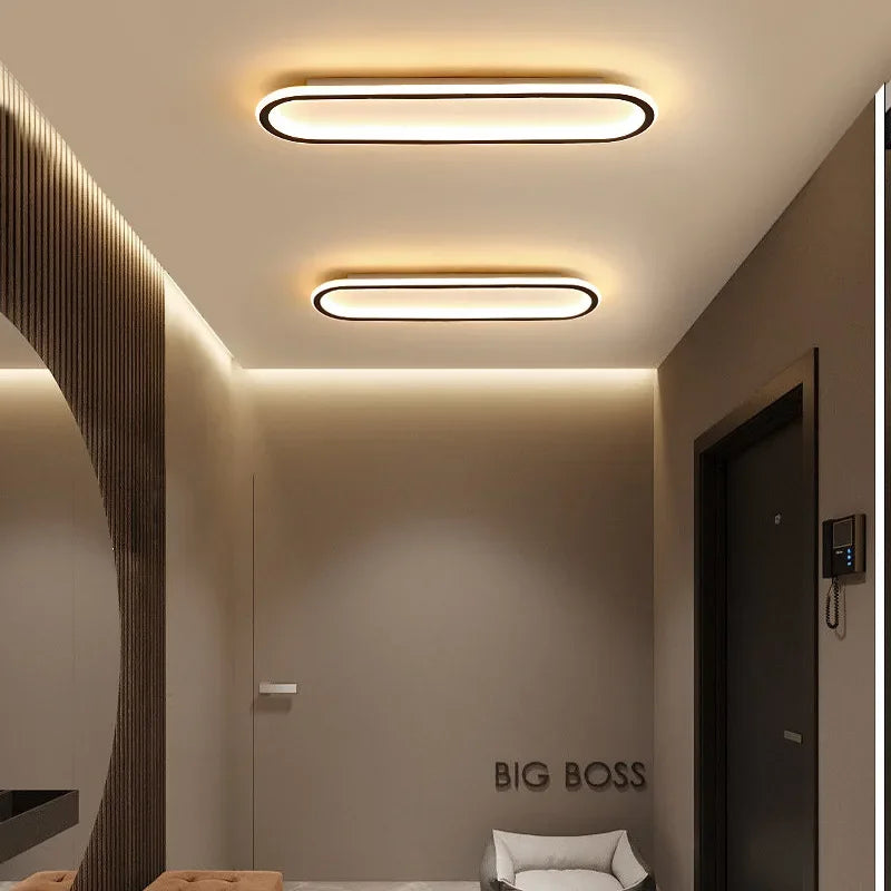 Modern LED Ceiling Lamp for Living Dining Room Bathroom Bedroom Aisle Corridor Chandelier Home Decor Lighting Fixture Luster