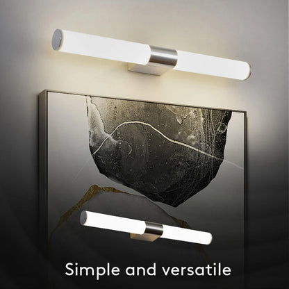 Modern Simplicity Fashion LED Wall Lamp Mirror Moisture Proof Anti-Fog Lighting Fixture Indoor Bathroom Bedroom Acrylic Sconces