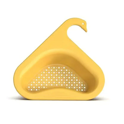 Kitchen Triangular Sink Strainer Basket Multi-Functional Corner Sink Stopper Vegetable Fruit Drainer Rack for Kitchen Gadgets